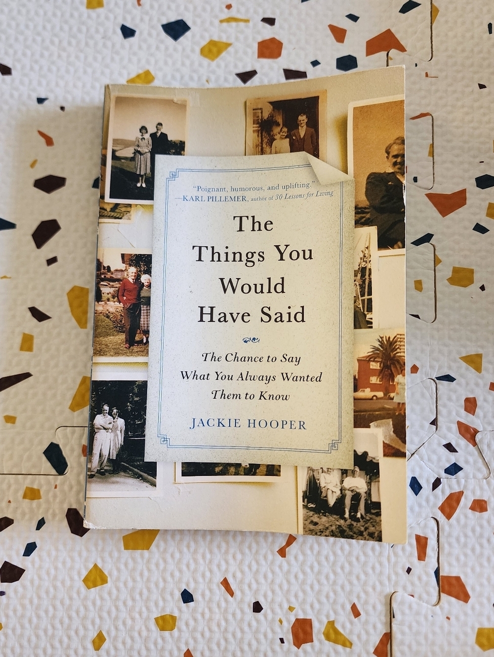 The Things You Would Have Said by Jackie Hooper Like New Book